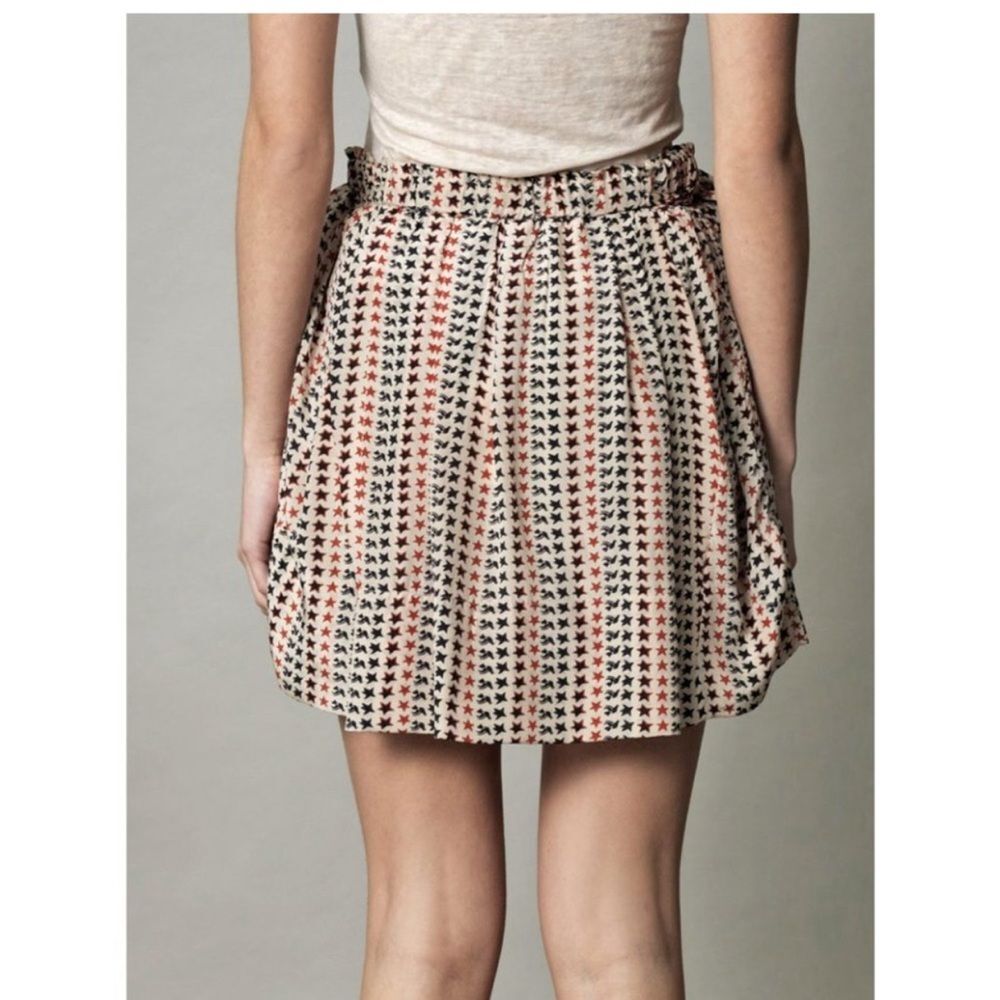 New Isabel Marant Etoile 100% silk Maya starprint skirt - Picture 2 of 15